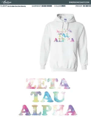 06-060120 Zeta Tau Alpha Boise State University White Hoodies 2020-01