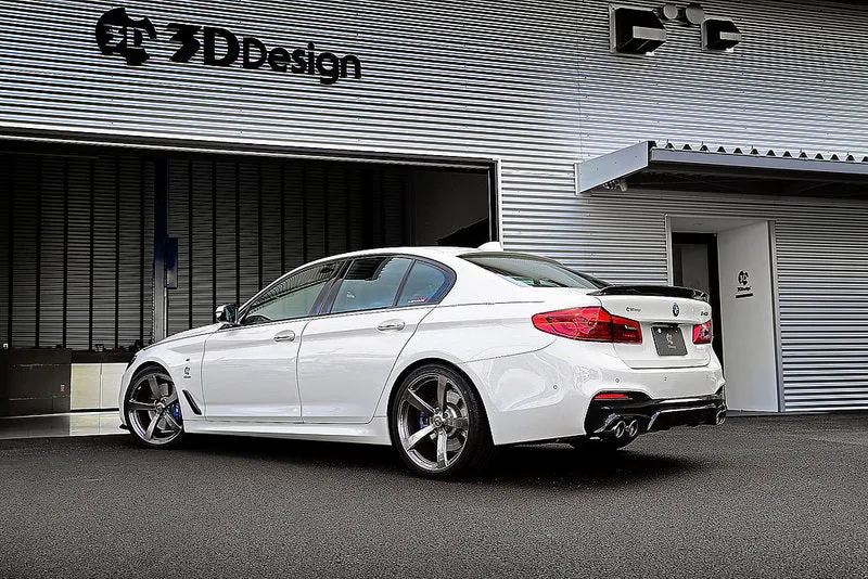 3D Design G30 5-Series Carbon Rear Diffuser - Type 2