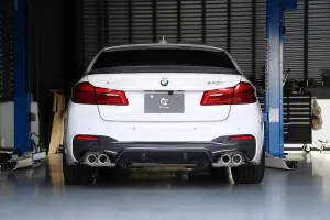 3D Design G30 5-Series Carbon Rear Diffuser - Type 2