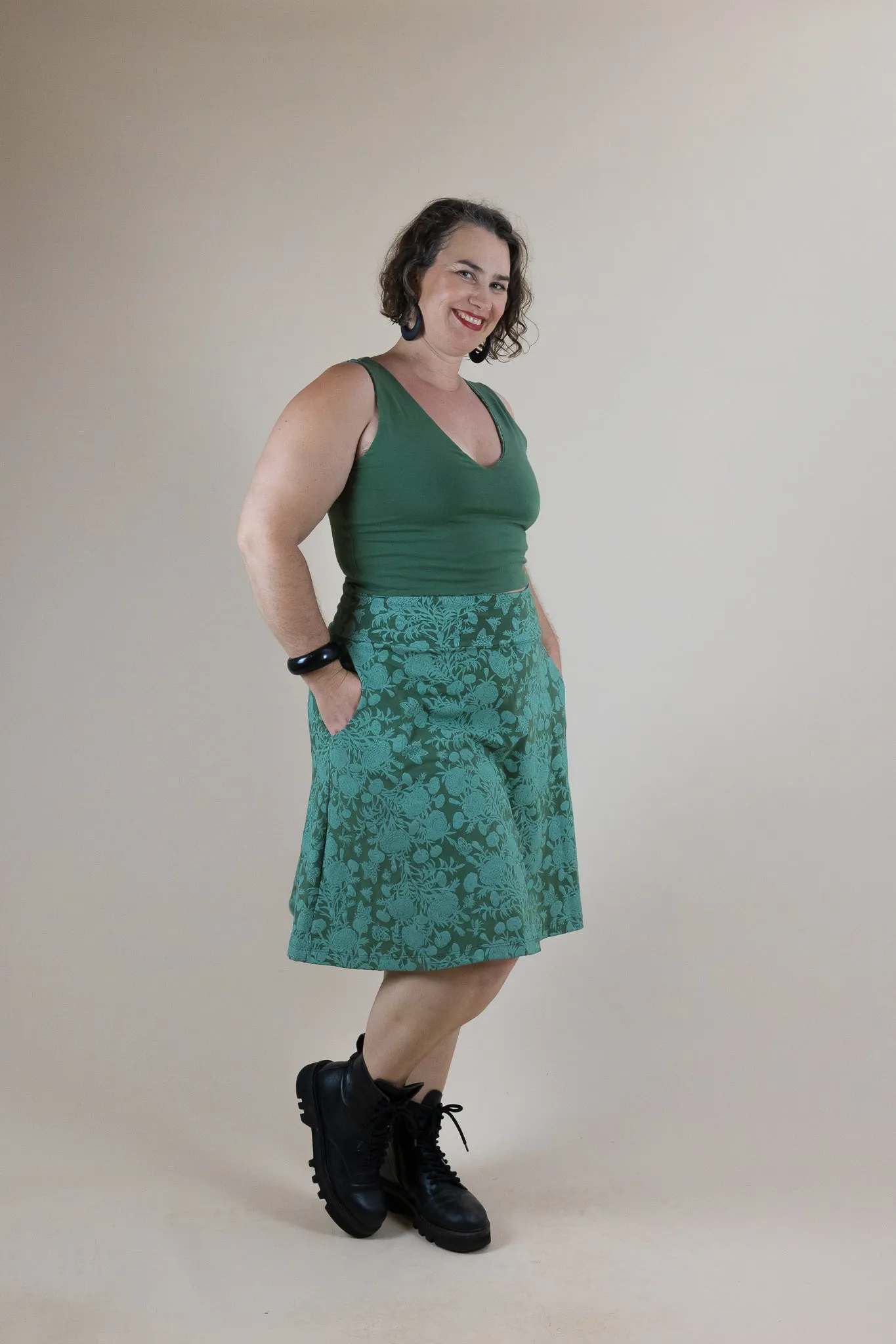 4 Way Reversible Crop - Marigold Connection