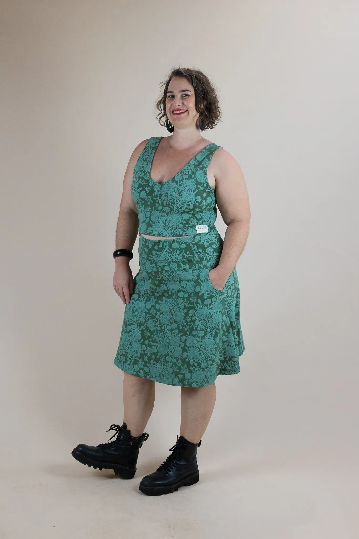 4 Way Reversible Crop - Marigold Connection