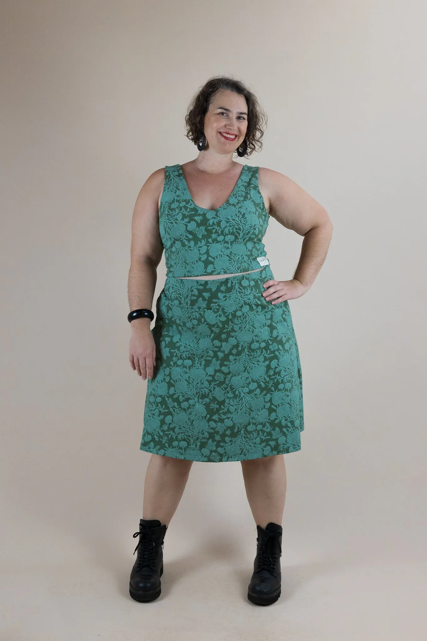 4 Way Reversible Crop - Marigold Connection