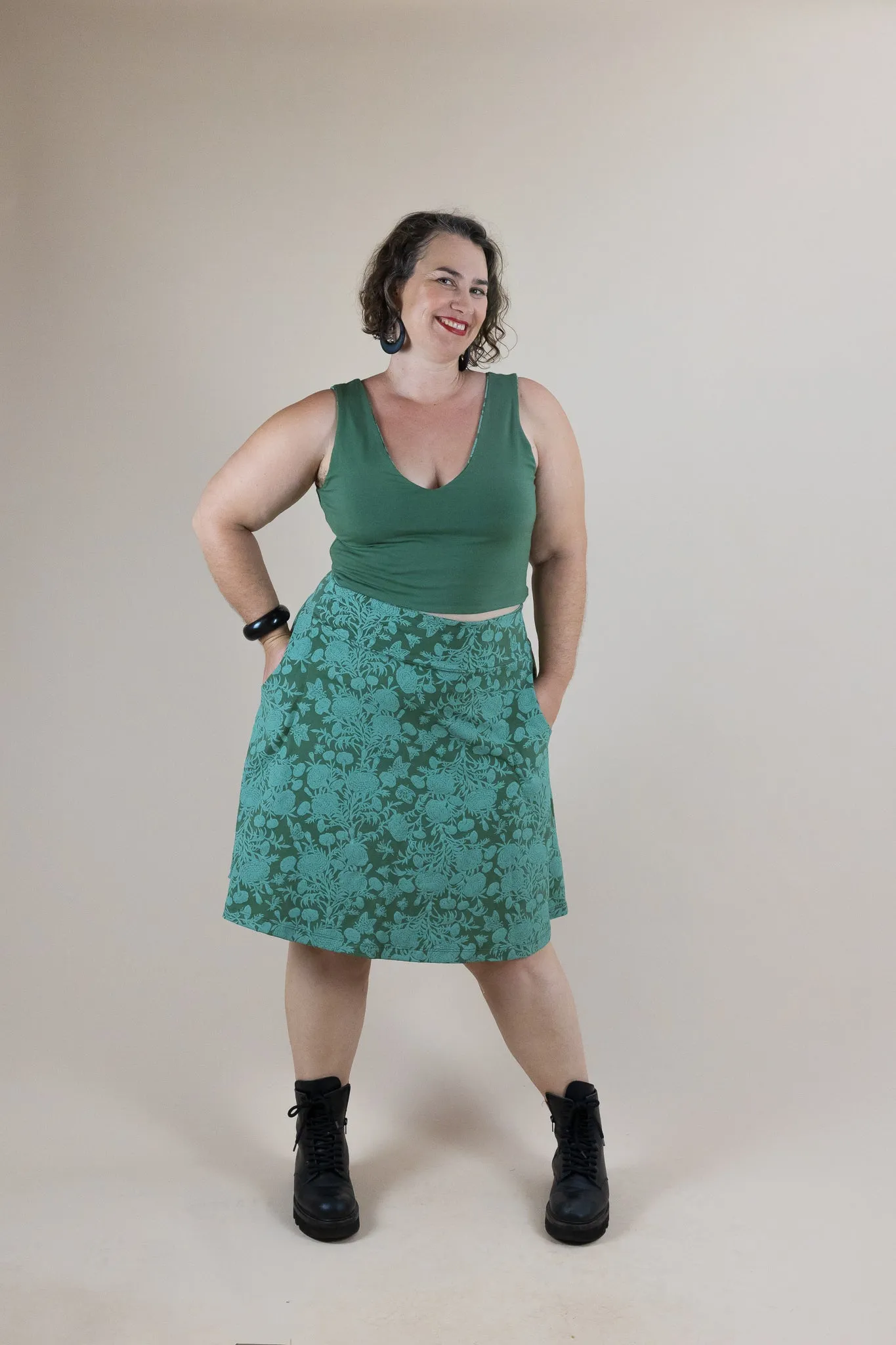 4 Way Reversible Crop - Marigold Connection