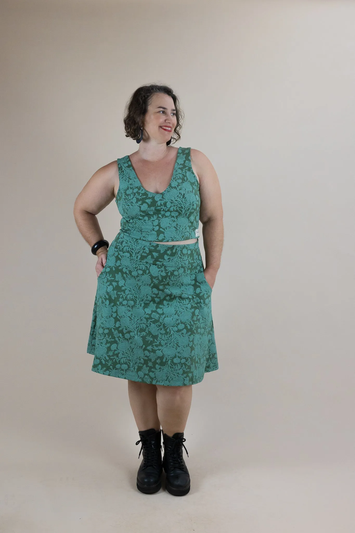 4 Way Reversible Crop - Marigold Connection