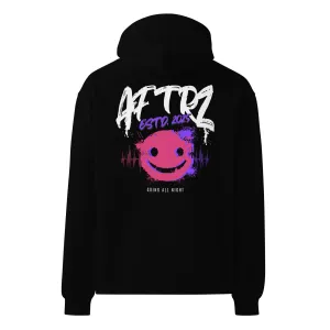 Aftrz Techno Frequency Premium Drop Shoulder Oversized Hoodie