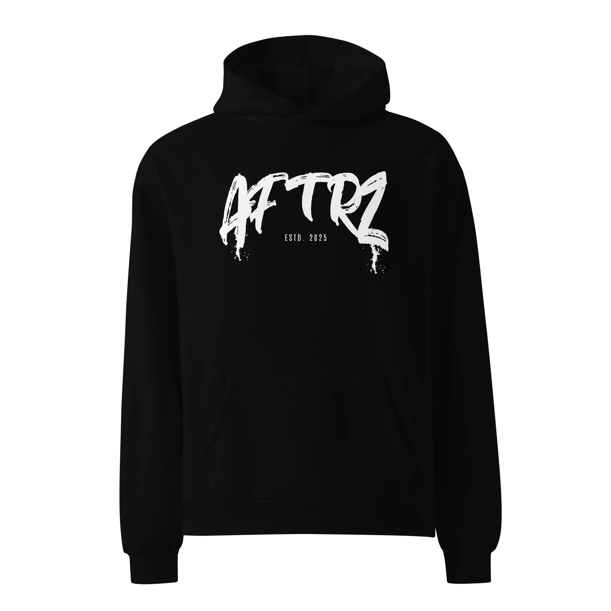 Aftrz Techno Frequency Premium Drop Shoulder Oversized Hoodie