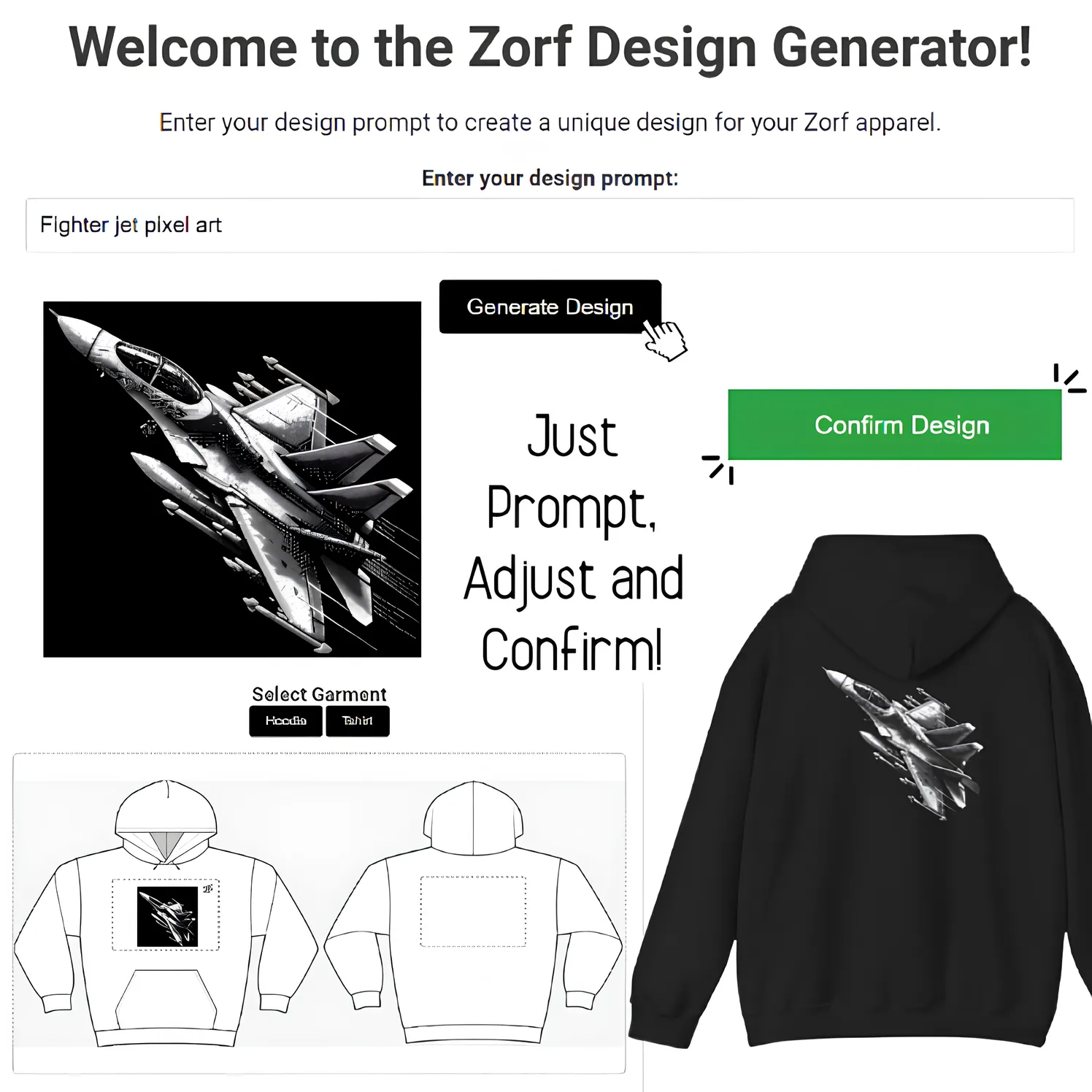 AI-Powered Custom Hoodie