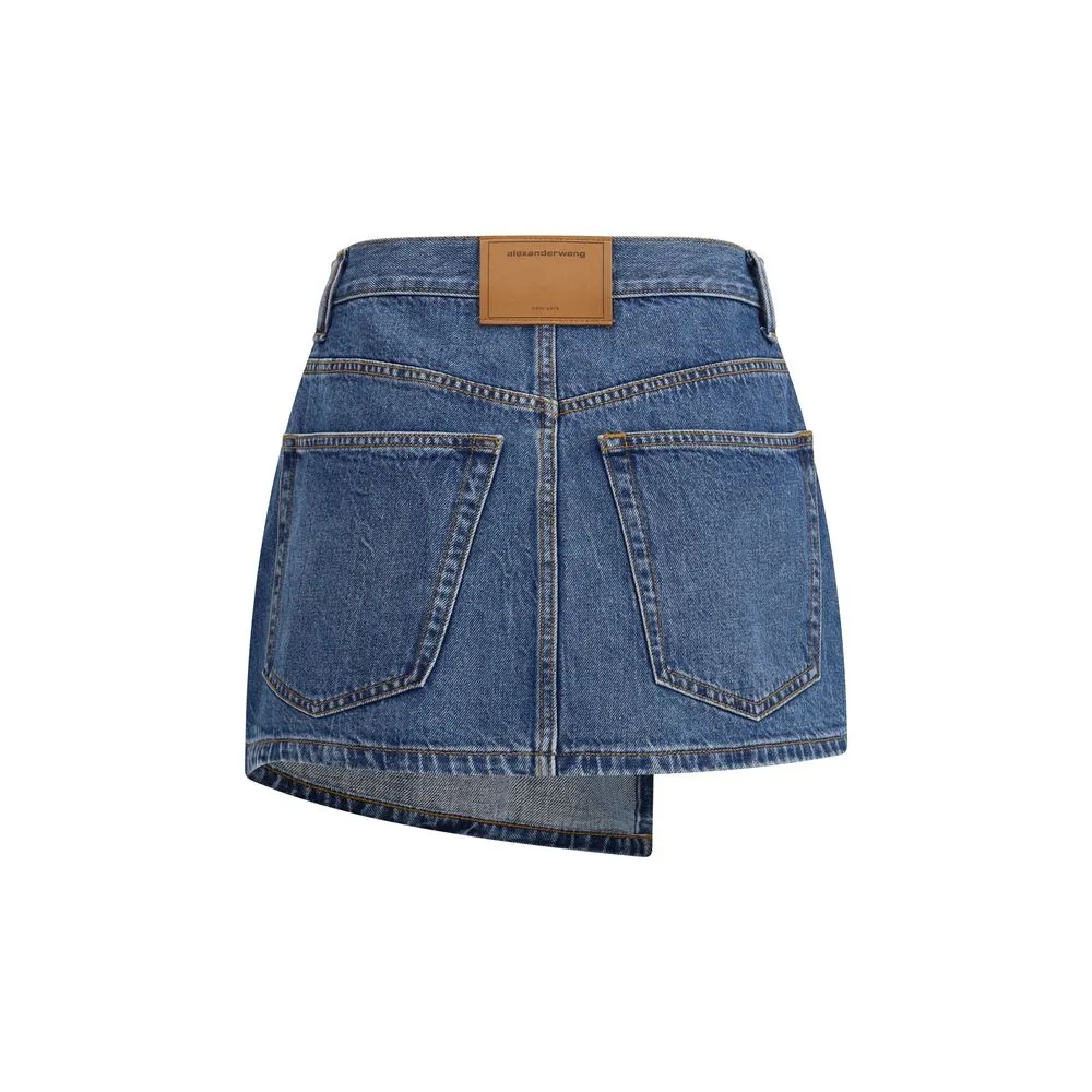 Alexander Wang Denim Mini Skirt