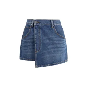 Alexander Wang Denim Mini Skirt