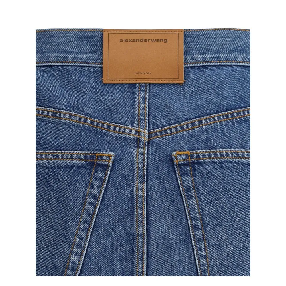 Alexander Wang Denim Mini Skirt