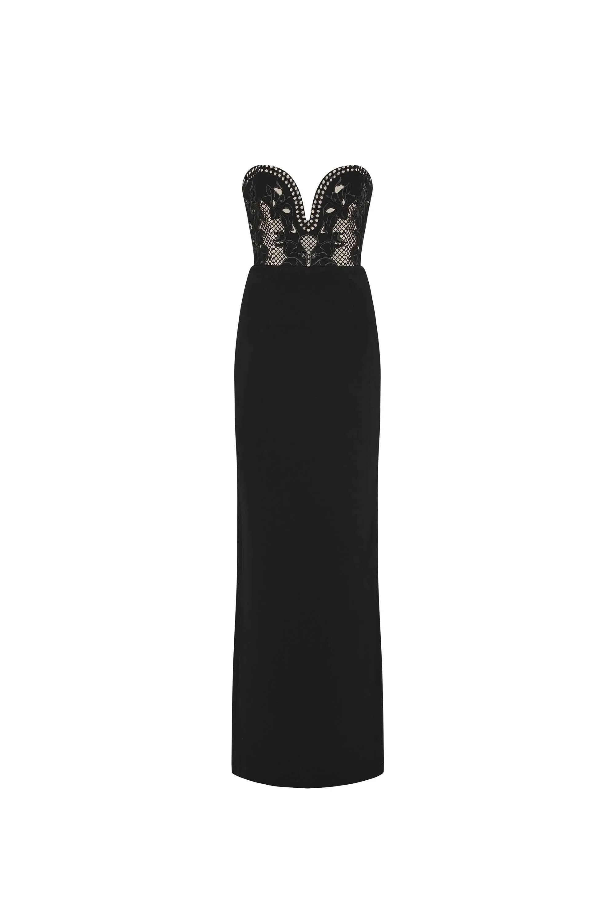Alisa Strapless Gown