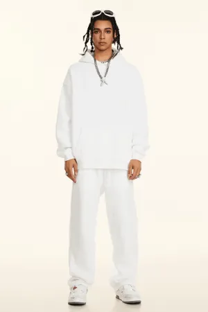 Angel White Oversized Hoodie and Jogger Set