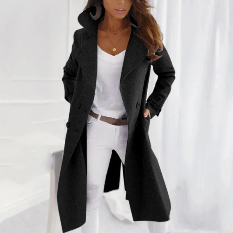 Angela Elegant Felt Jacket