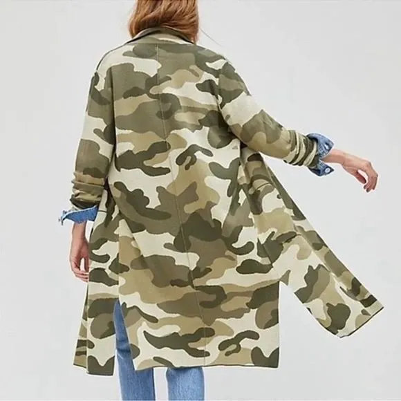 Anthropologie Maeve Kieran Sweater Coat Size S Excellent!