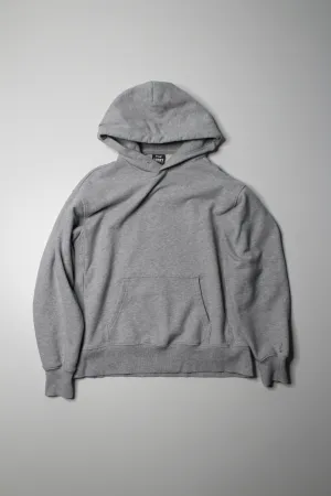 Aritzia TNA heathered grey terry boyfriend hoodie, size xxsmall (fits like small) (matching jogger available)