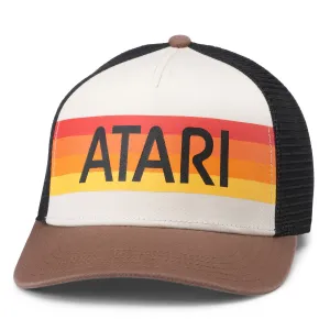 Atari Sinclair Cap - Black/Ivory/Brown