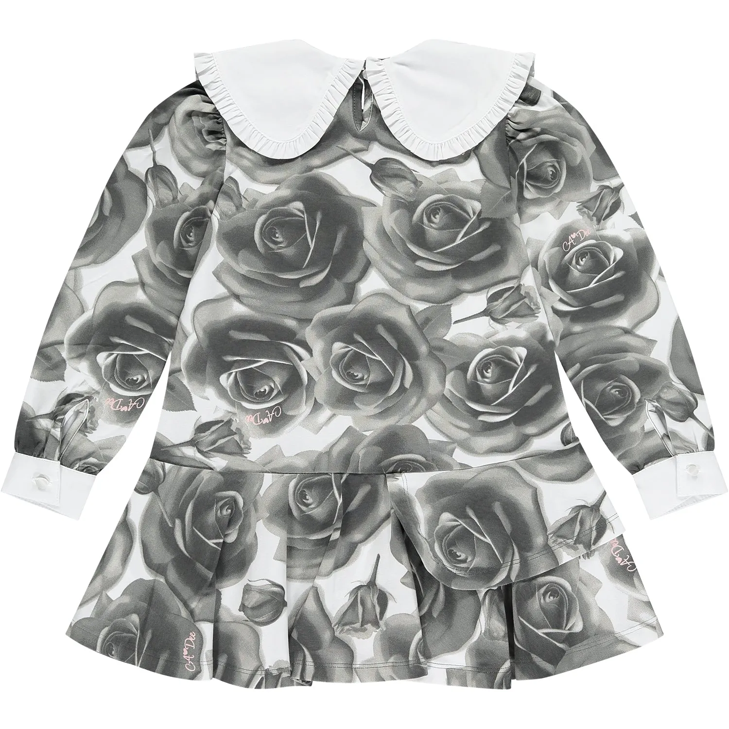 AW22 A Dee Girls Trudy Rose Print Dress