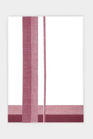 Awesome Arima - Maroon Red Smooth Cotton Double Layered Dhoti With Fancy Borders | Uathayam