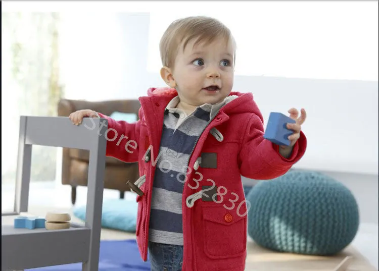 Baby Boys Jacket Clothes Winter 4 Color Outerwear Coat Thick Kids Clothes Children Clothing for 2-7yrs girls boys clothing
