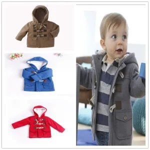 Baby Boys Jacket Clothes Winter 4 Color Outerwear Coat Thick Kids Clothes Children Clothing for 2-7yrs girls boys clothing
