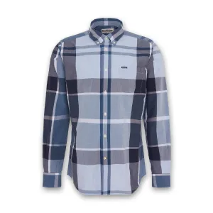 Barbour - Harris Tailored Shirt in Berwick Blue Tartan