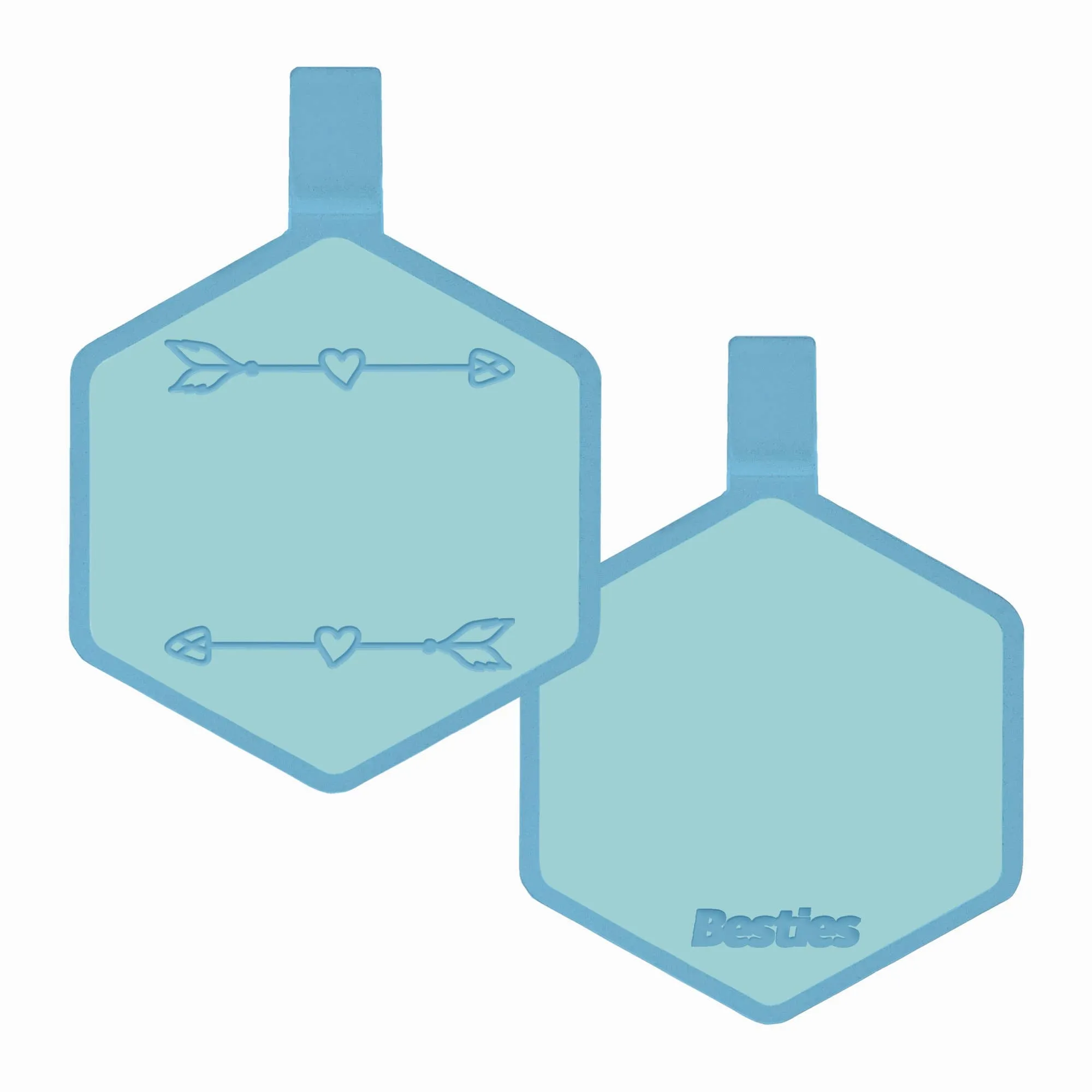 Besties Pets - Wild One Silicone Dog ID Tag
