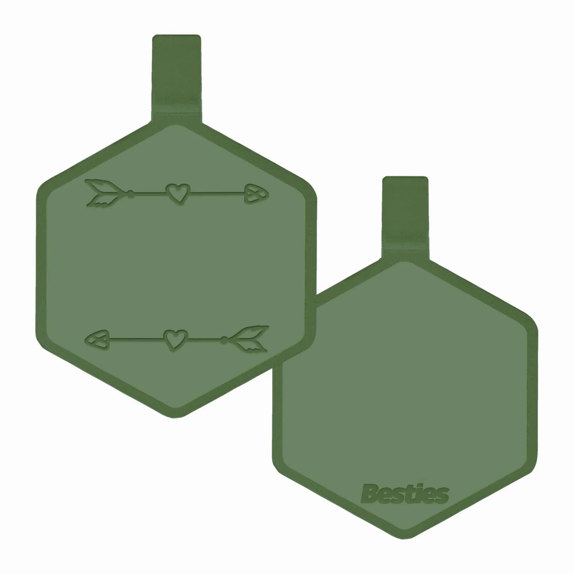 Besties Pets - Wild One Silicone Dog ID Tag