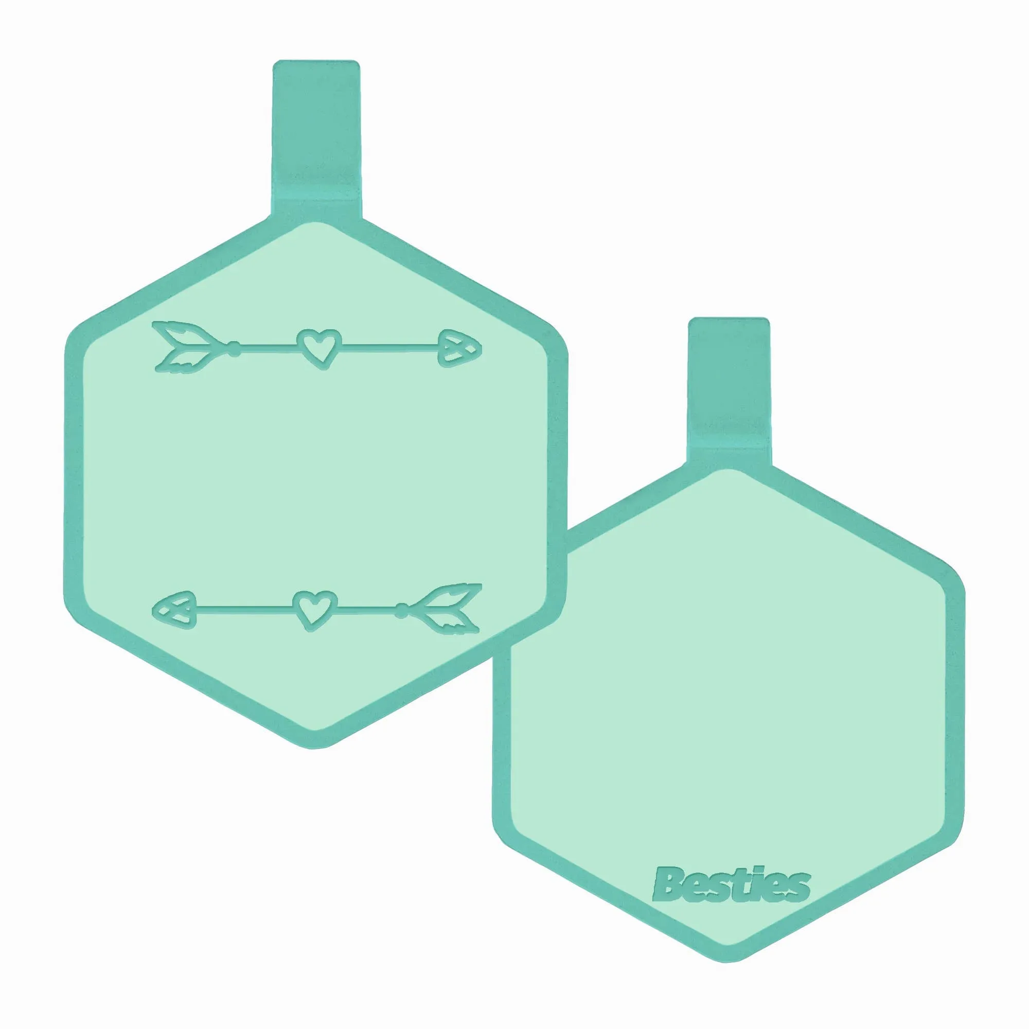 Besties Pets - Wild One Silicone Dog ID Tag