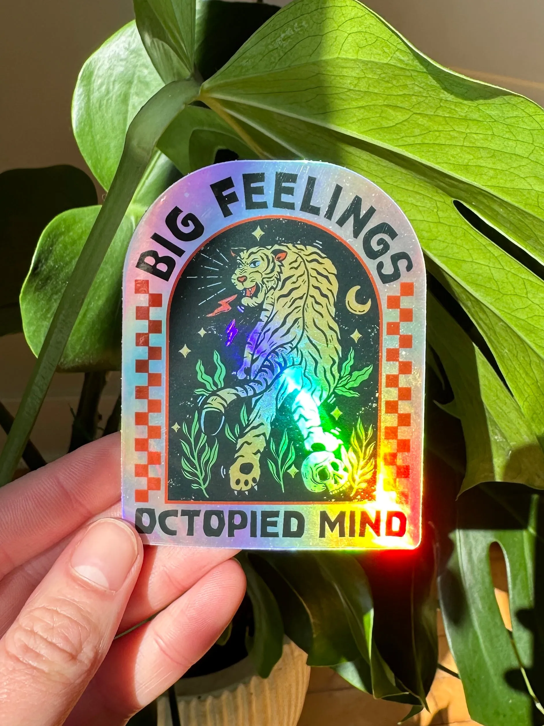 Big Feelings Holographic Sticker