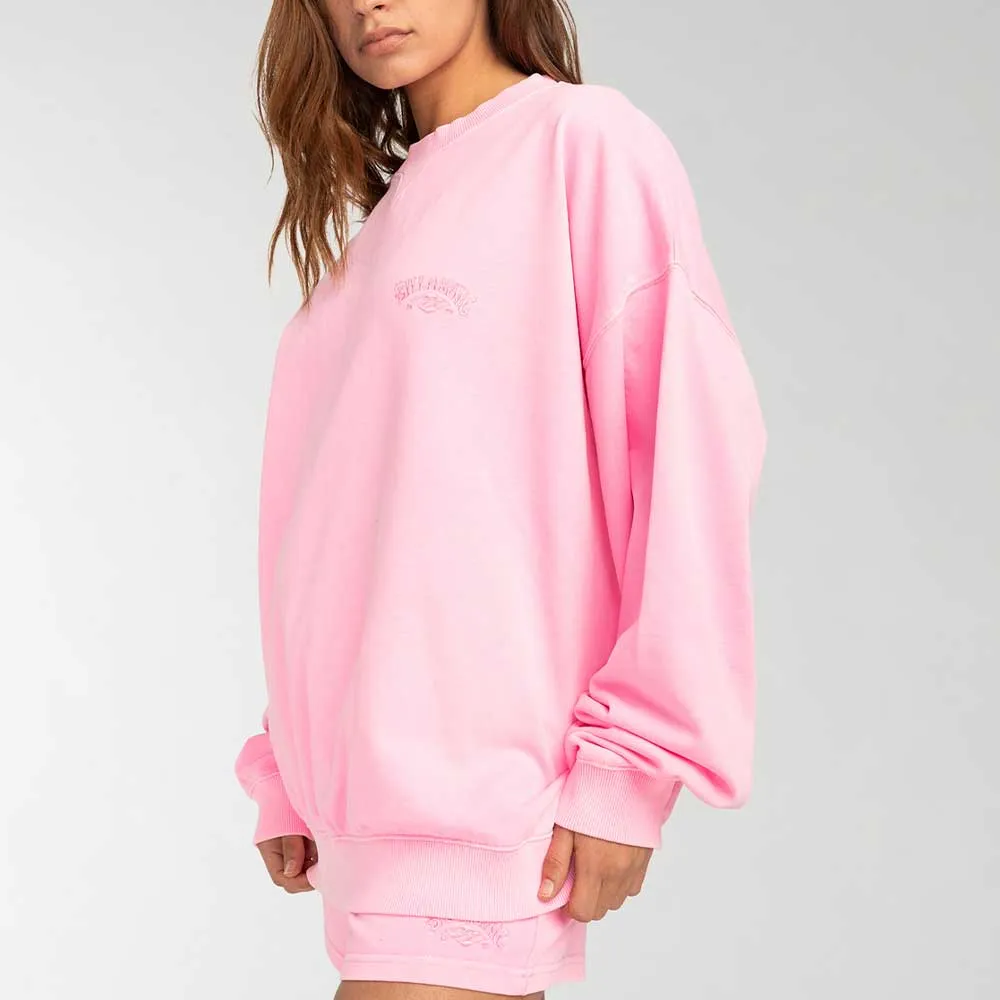 Billabong Womens Ride In Crew Neck Sweatshirt