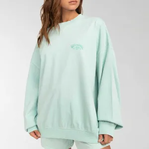 Billabong Womens Ride In Crew Neck Sweatshirt