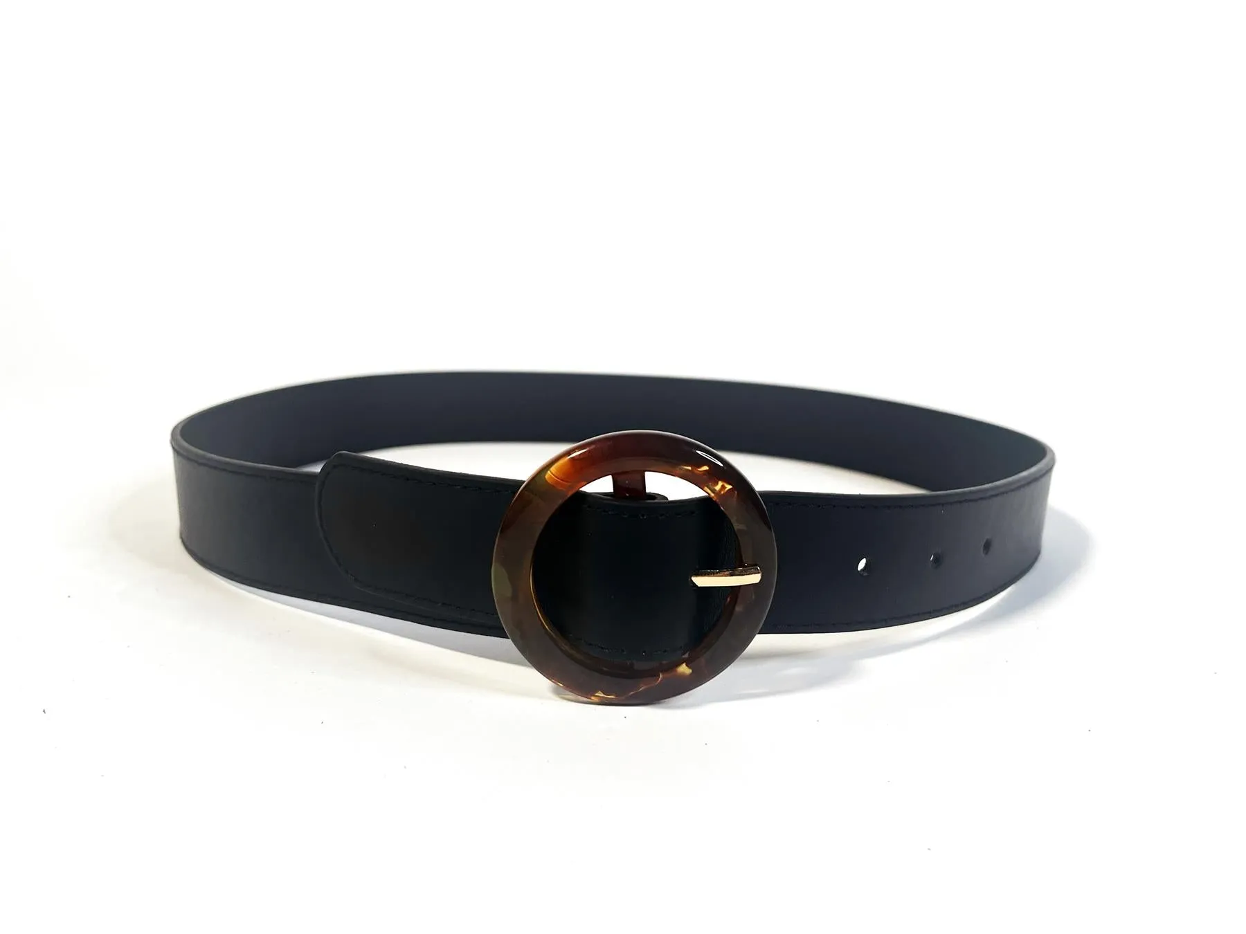 Black-Brown Buckle Belt