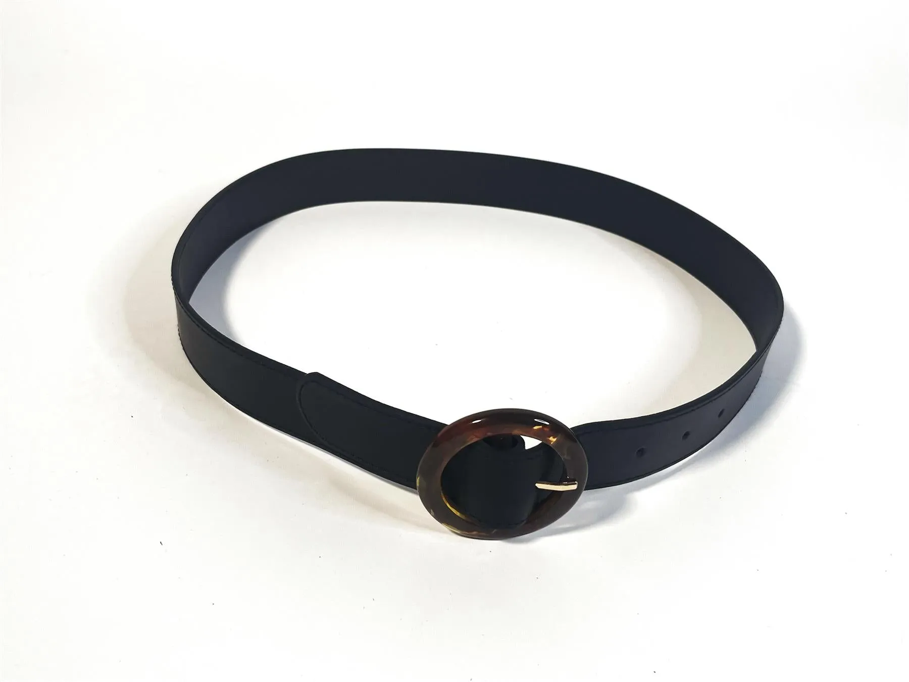 Black-Brown Buckle Belt