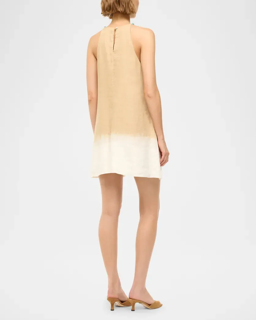 Cabo Linen Dress - Desert Tie Dye