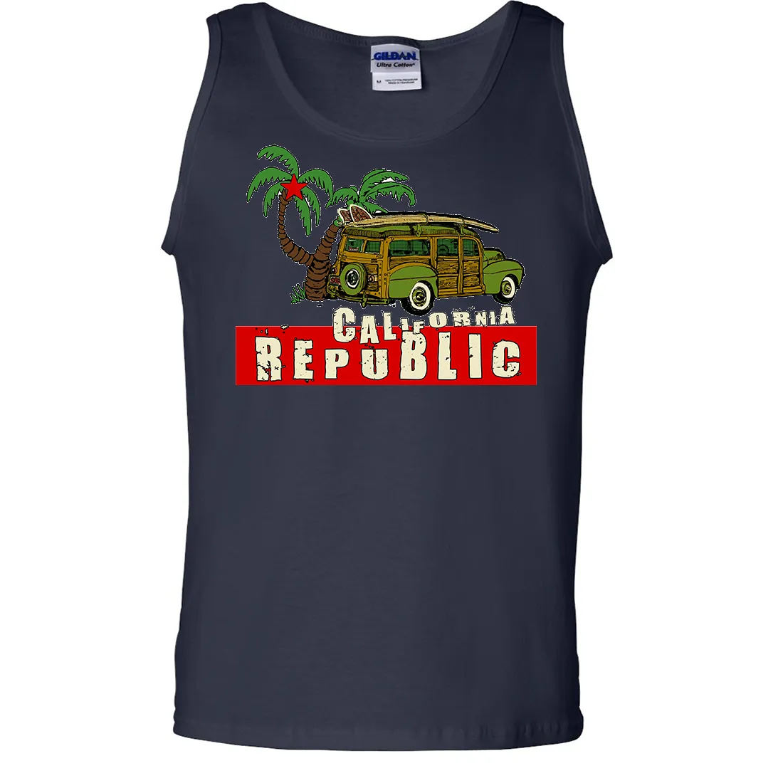 California Republic Woody Asst Colors Tank Top