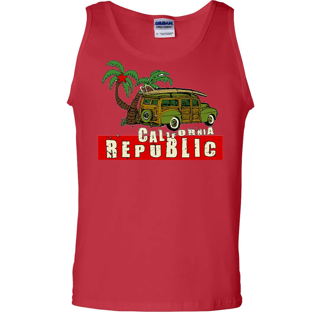 California Republic Woody Asst Colors Tank Top