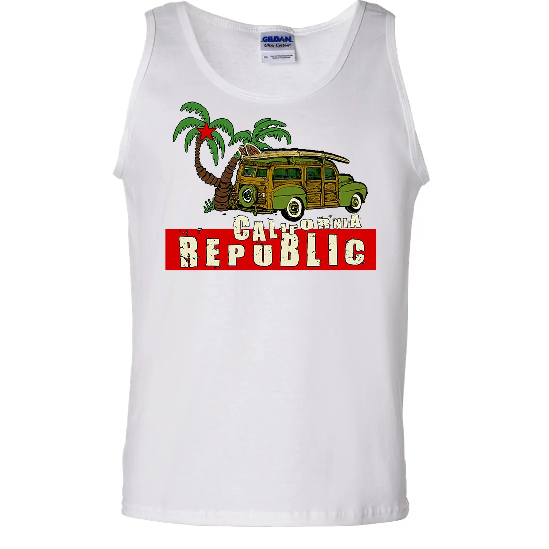 California Republic Woody Asst Colors Tank Top