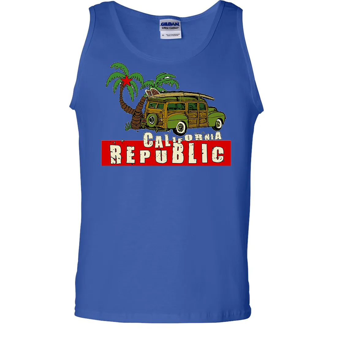 California Republic Woody Asst Colors Tank Top