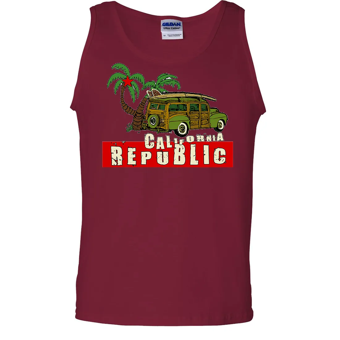 California Republic Woody Asst Colors Tank Top