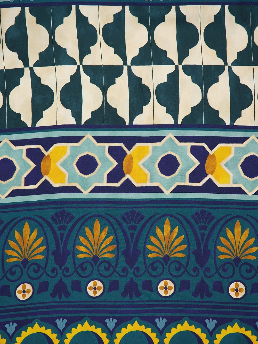 Casareale Emerald Silk Kaftan