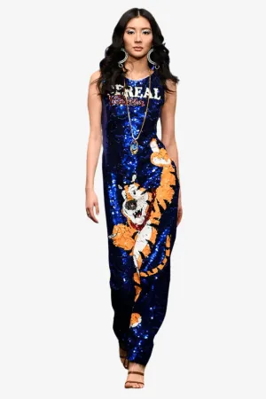Cereal Chiller Sequin Long Dress