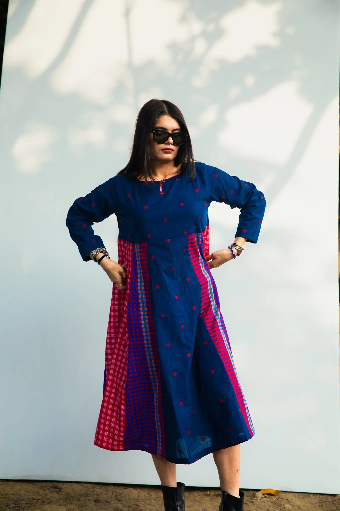 Cerulean Echo Dress
