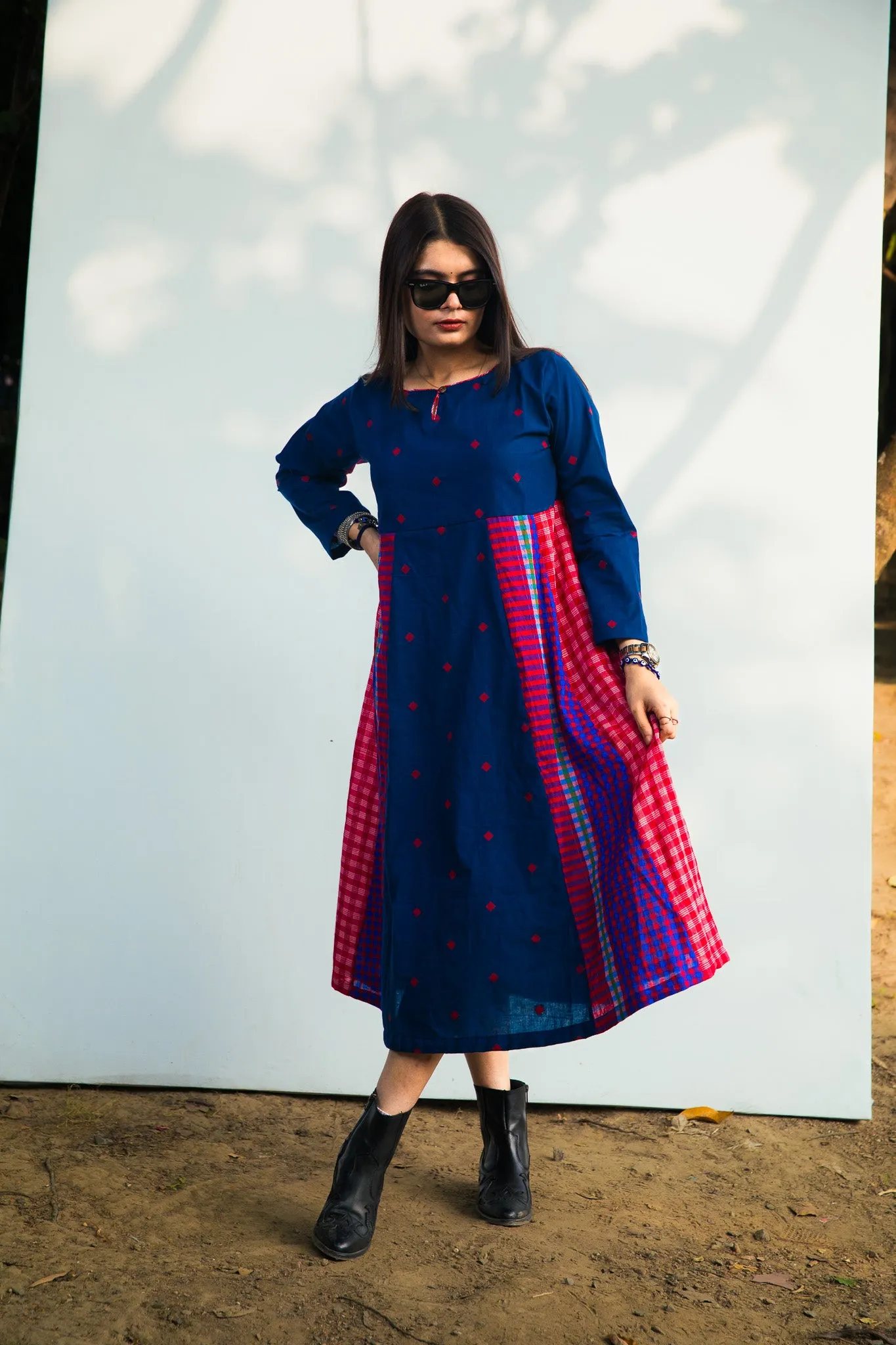 Cerulean Echo Dress