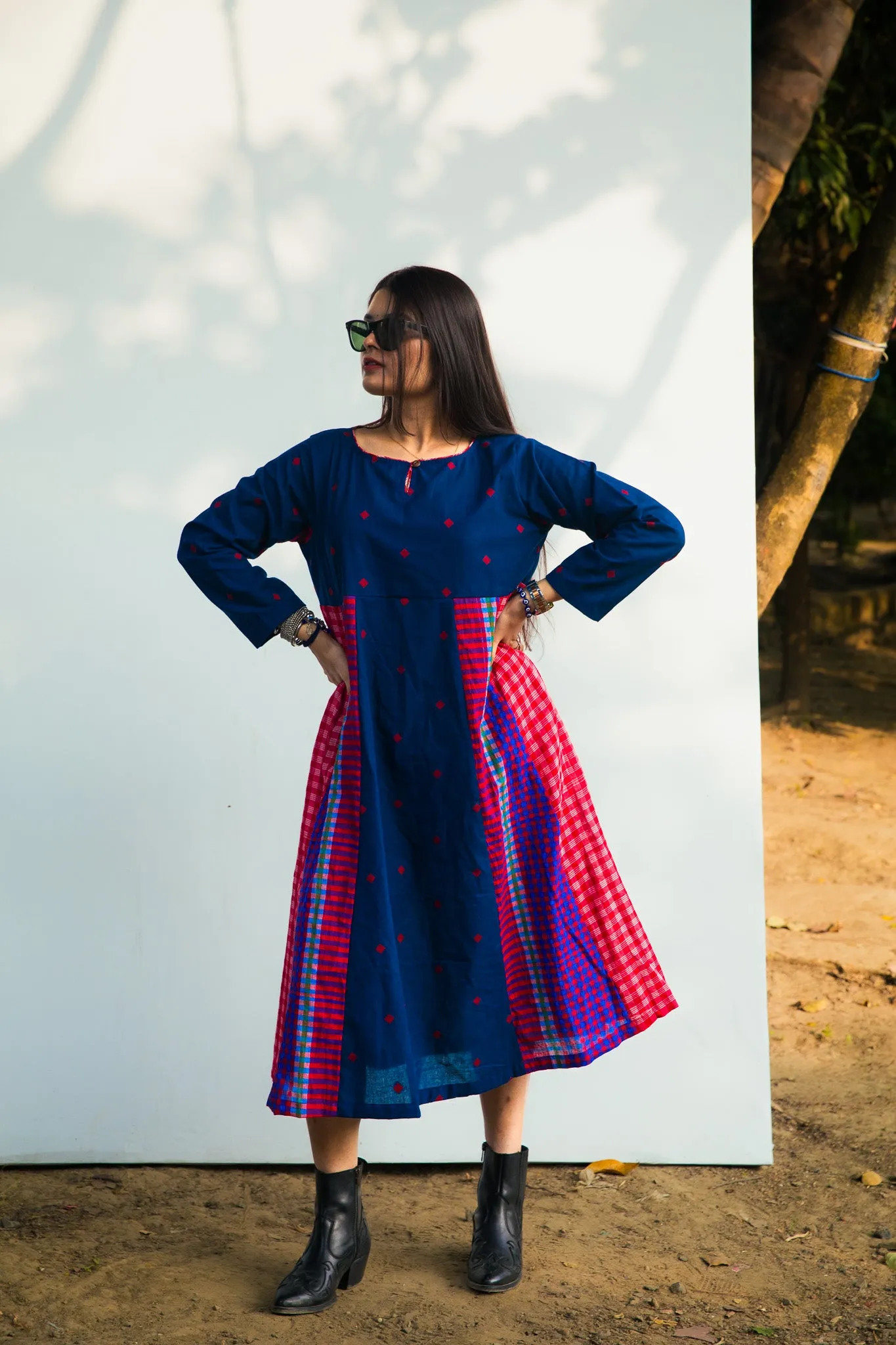 Cerulean Echo Dress