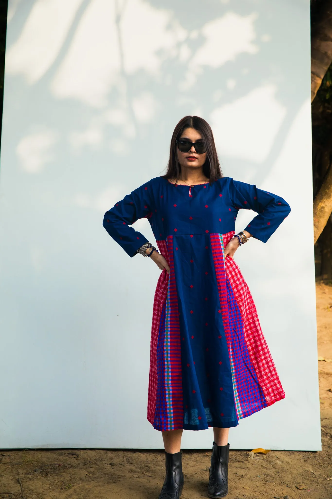Cerulean Echo Dress