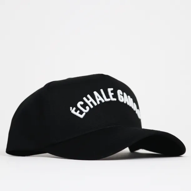 Échale Ganas Curved Black hat