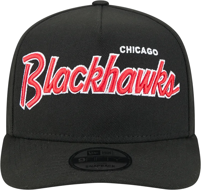 Chicago Blackhawks 9FIFTY A-FRAME Script