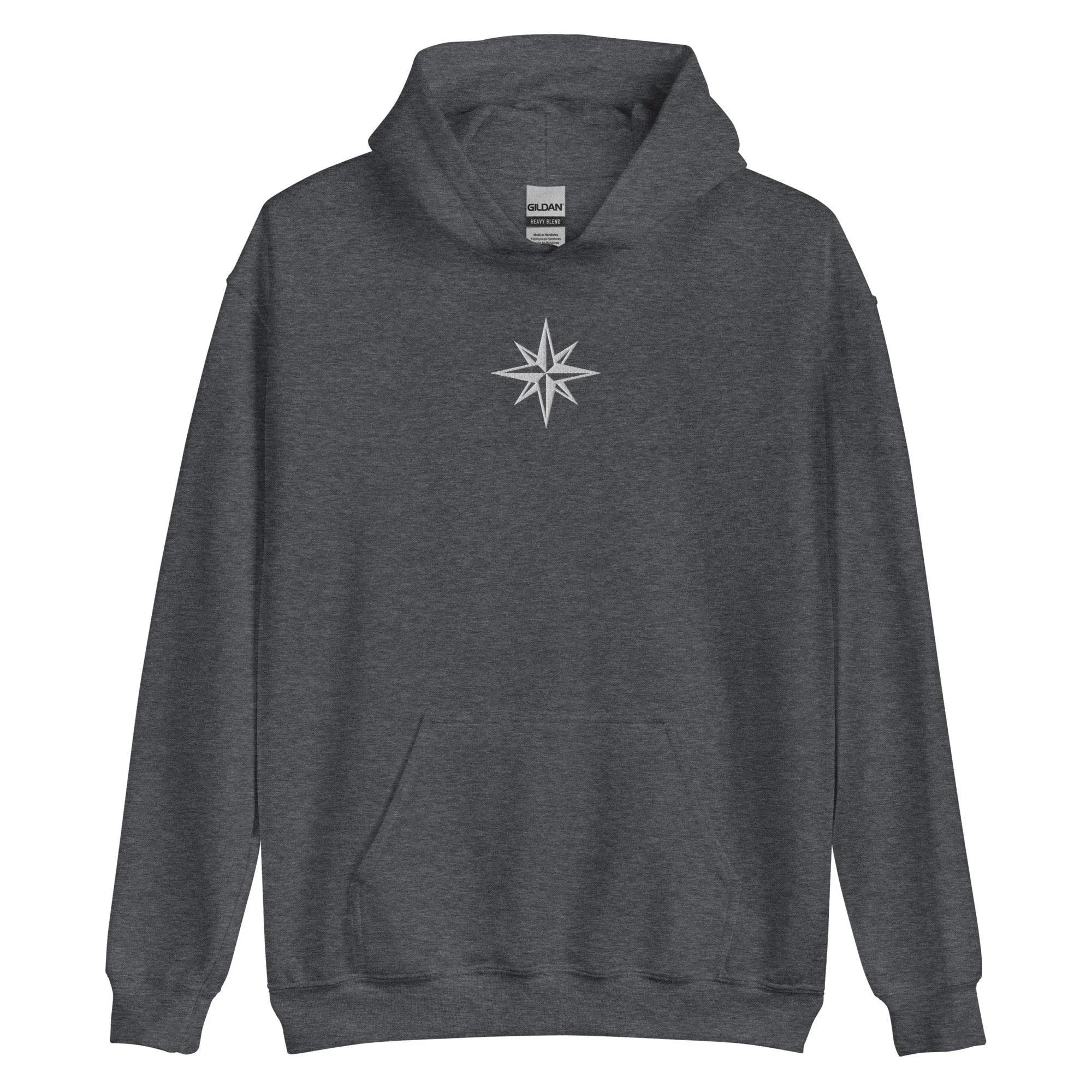 Compass Rose Icon Hoodie
