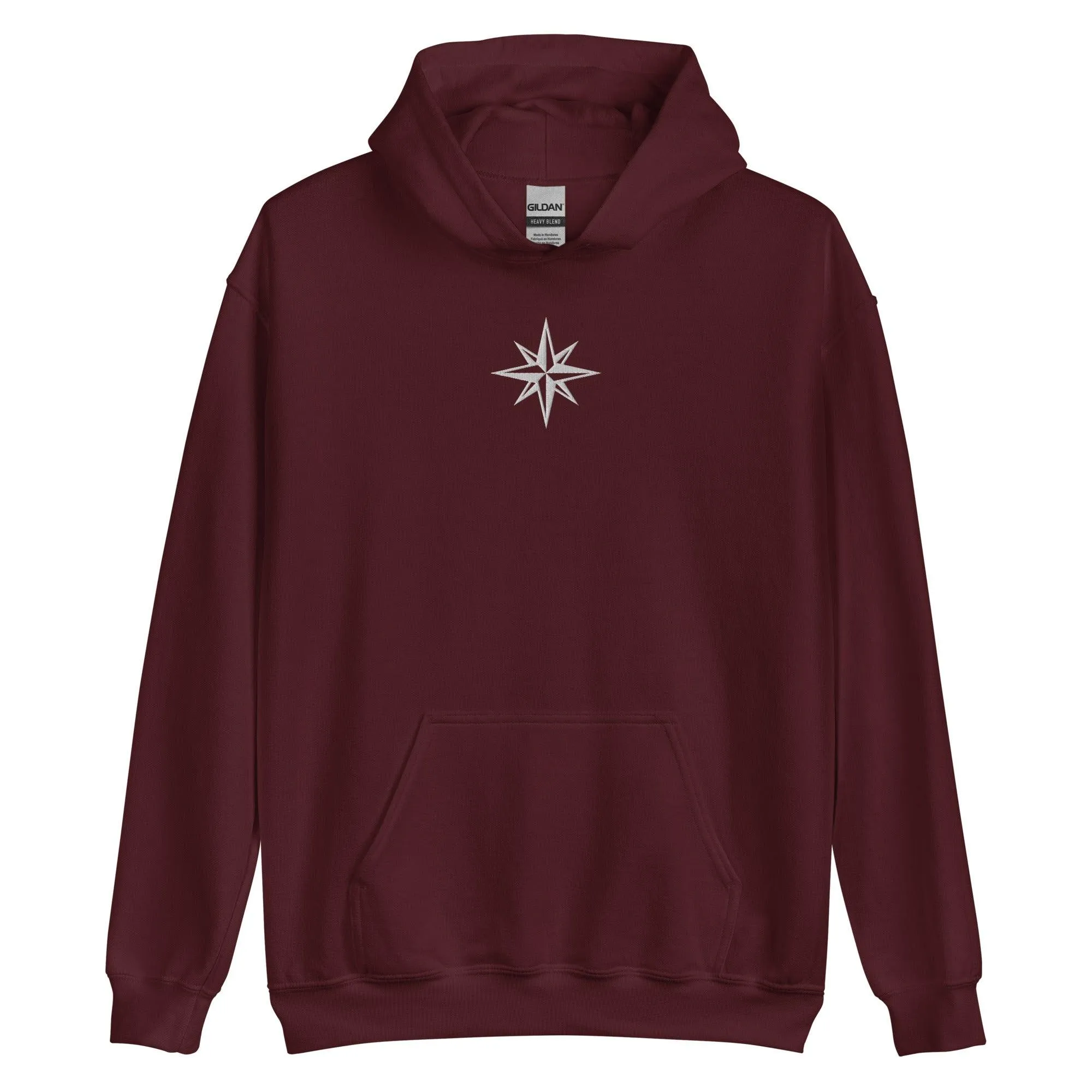 Compass Rose Icon Hoodie