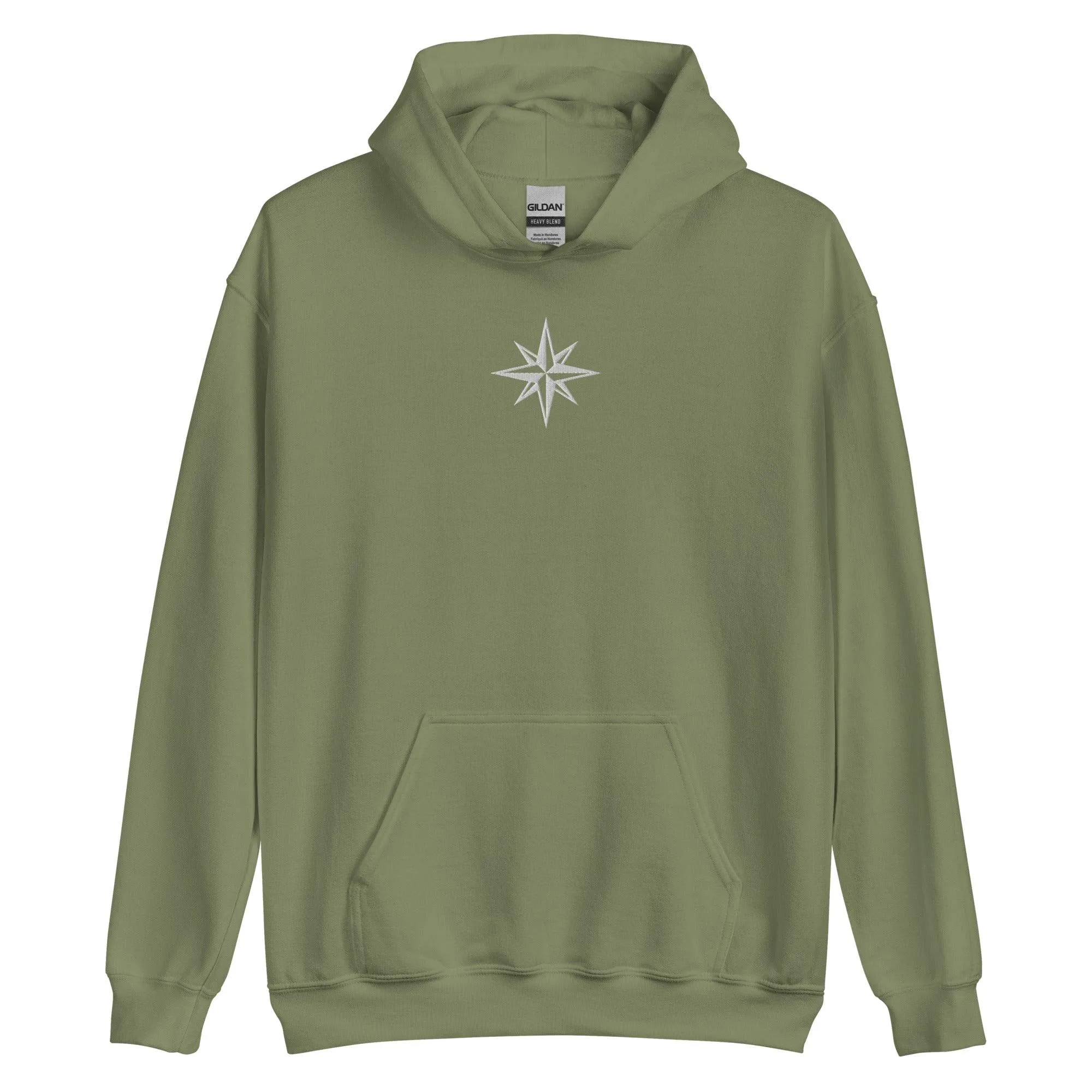 Compass Rose Icon Hoodie
